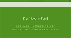 Desktop Screenshot of clydeparkchiropractic.com